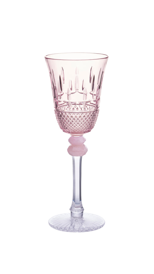 Breeze -  Peach Blossom Wine Glass