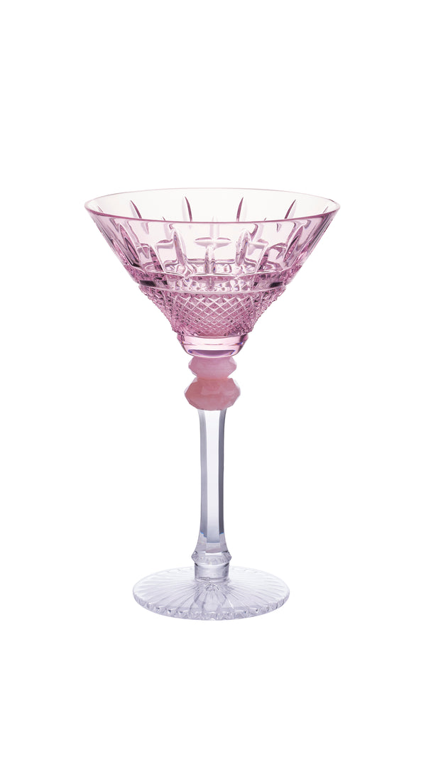 Prism -  Peach Blossom Martini Glass