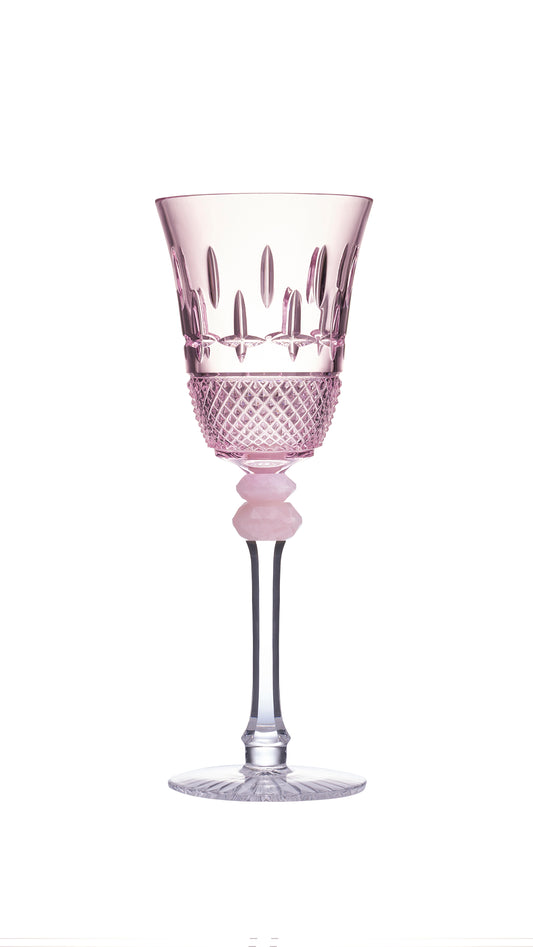 Breeze -  Peach Blossom Wine Glass