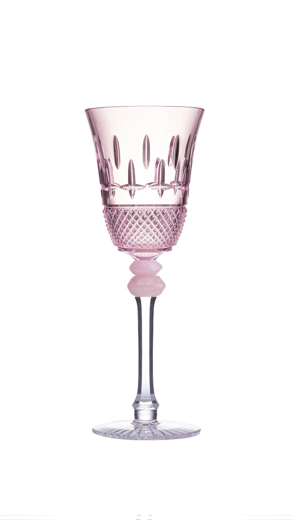 Breeze -  Peach Blossom Wine Glass