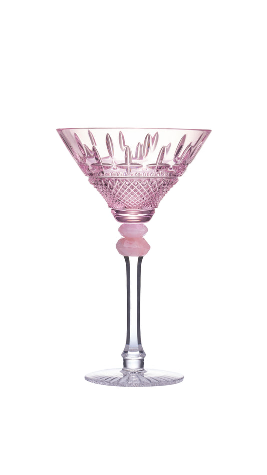 Prism -  Peach Blossom Martini Glass