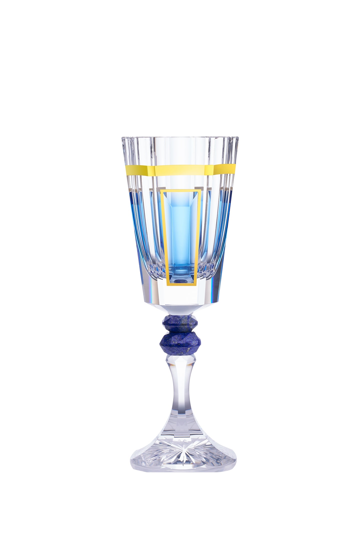 Imperial Azure Wine Glass
