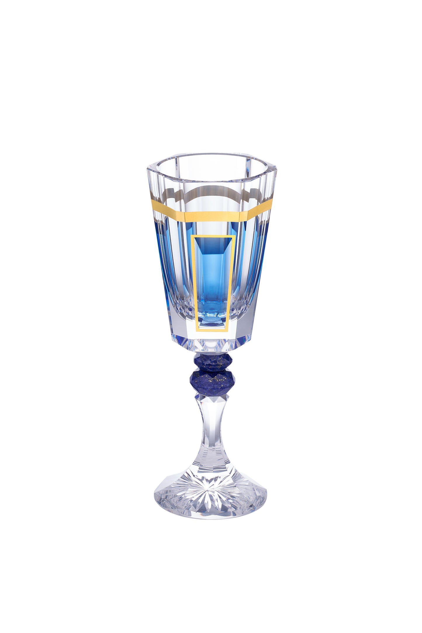 Imperial Azure Wine Glass