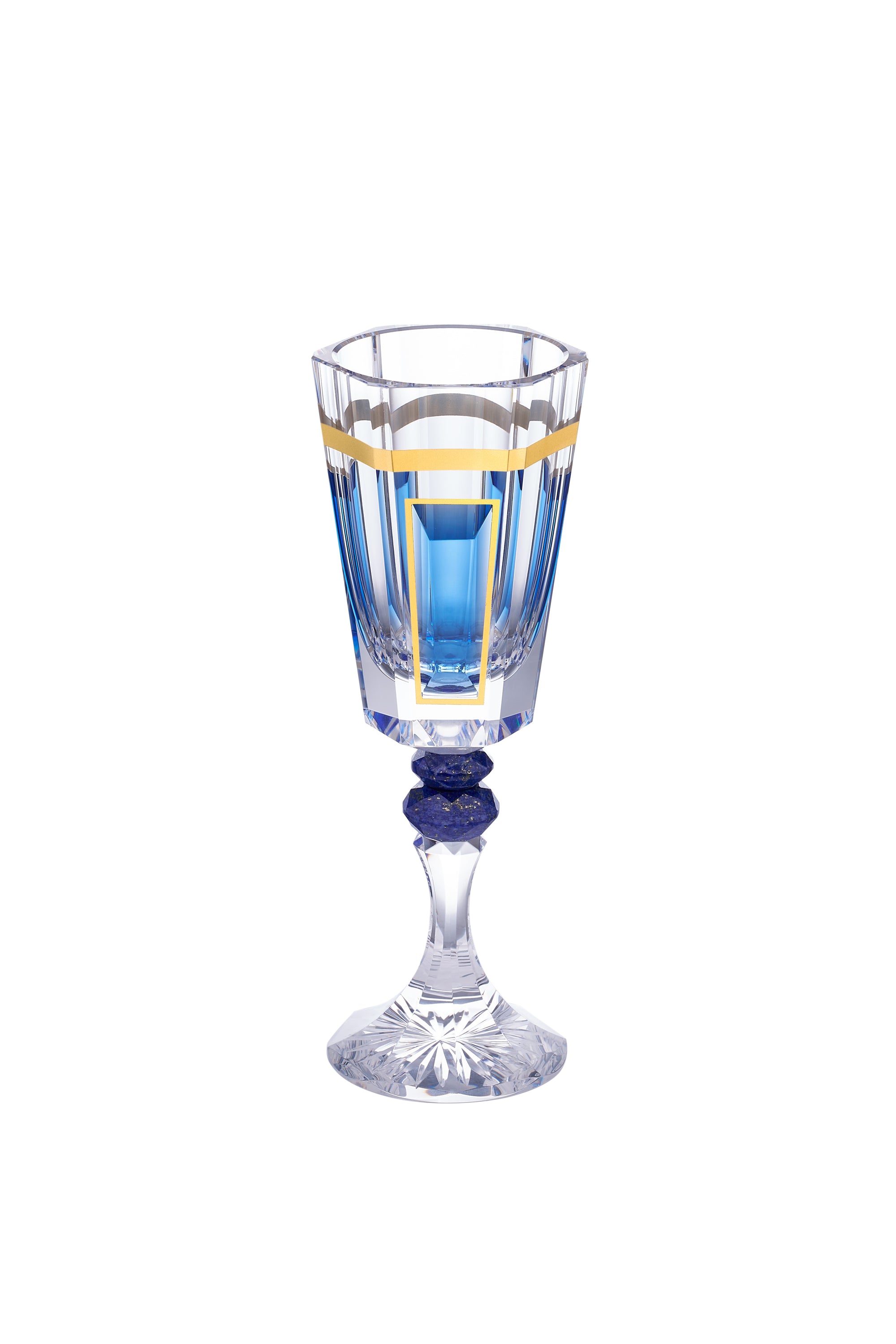 Imperial Azure Wine Glass